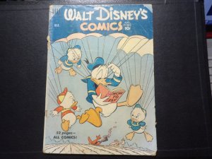 Walt Disney's Comics and Stories #126 (1951) G+ Carl Barks