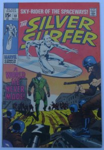 Silver Surfer #10 (Nov 1969, Marvel), VFN-NM condition (9.0)