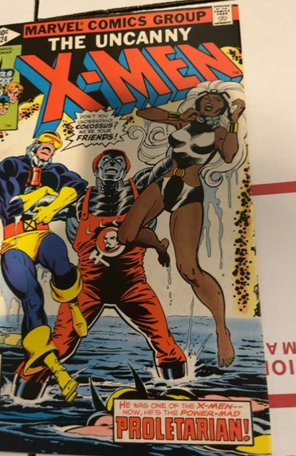 The X-Men #124 (1979)The proletarian  vs the Xmen