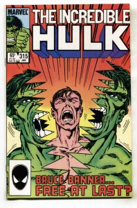 INCREDIBLE HULK #315-comic book-Marvel-NM-