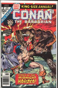 Conan the Barbarian Annual #2 (1976)