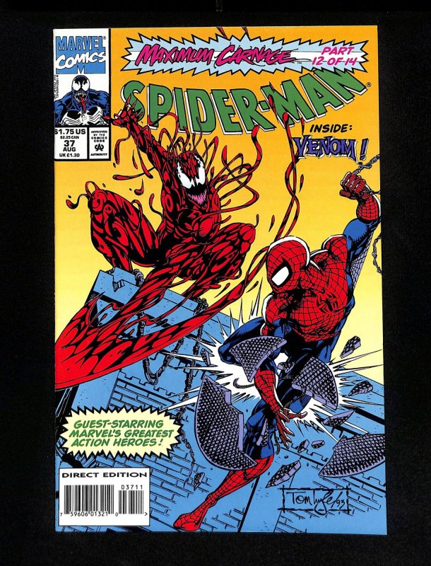 Spider-Man #37 Maximum Carnage Venom!