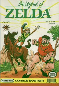 Legend of Zelda, The #2 VG ; Valiant | low grade comic Nintendo Comics System