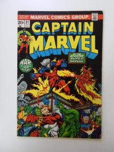 Captain Marvel #27 (1973) VG+ condition