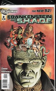 Frankenstein, Agent of S.H.A.D.E. #2 (2011) Batman