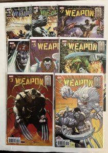 WEAPON H (2018) #2-9 LOT OF 8 HULK WOLVERINE WENDIGO BAGGED BOARDED