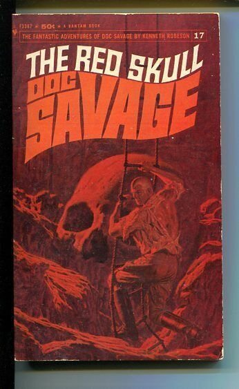 DOC SAVAGE-THE RED SKULL-#17-ROBESON-VG- JAMES BAMA COVER-1ST EDITION VG