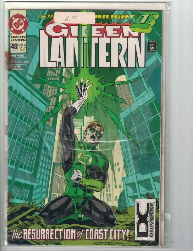 Green Lantern #48 49 51 DC Universe variants set lot - 1st Kyle Rayner