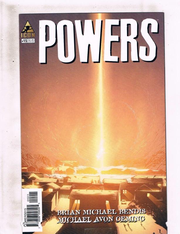 Lot Of 5 Powers Marvel Icon Comic Books # 11 12 13 14 15 NM Brian M Bendis AK6