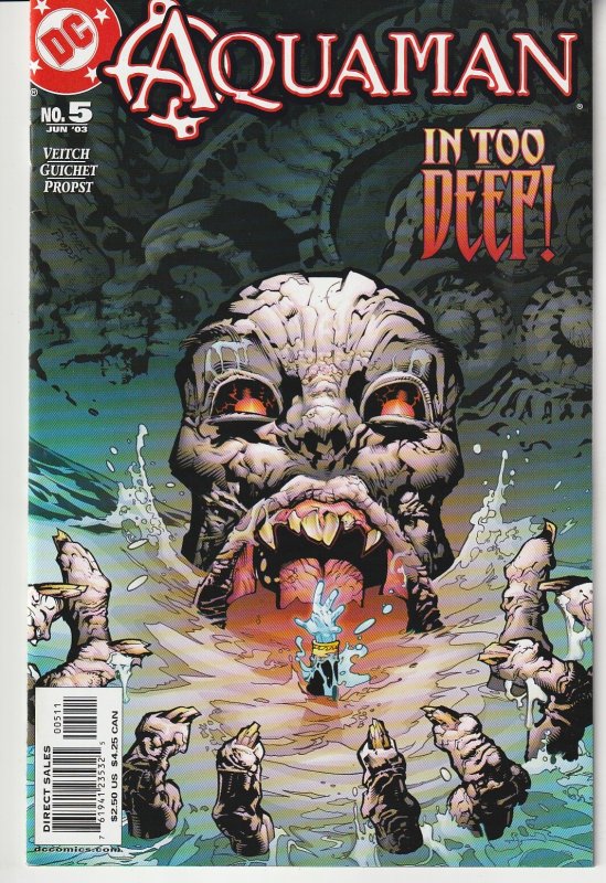 Aquaman(2003) # 1,2,3,4,5,6  Aftermath of JLA's Obsidian Age