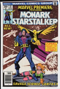 Marvel Premiere #32 (1976) Monark Starstalker [Key Issue]