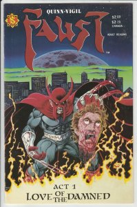Faust #1 (Jan-89) NM+ Super-High-Grade Faust