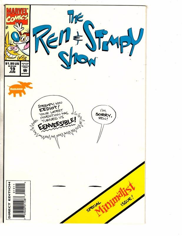Lot Of 11 Ren Stimpy Marvel Comic Books 12 13 14 15 16 17 19 20 21 23 25 Jr3 Hipcomic
