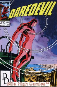 DAREDEVIL  (1964 Series)  (MAN WITHOUT FEAR) (MARVEL) #241 TOY INSERT Very Fine