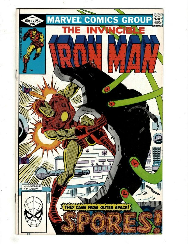 10 Iron Man Marvel Comics # 146 147 151 154 155 156 157 158 159 160 Stark J451