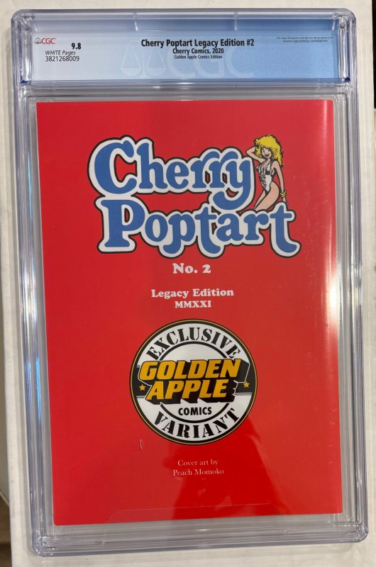 Cherry Poptart Legacy Edition #2 CGC 9.8 Beautiful MOMOKO Cover! LOW POP