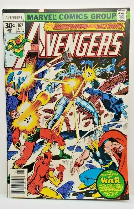 Avengers 1977 #161,162,163,164,165,166,167  LOT price on all 7  VF/NM