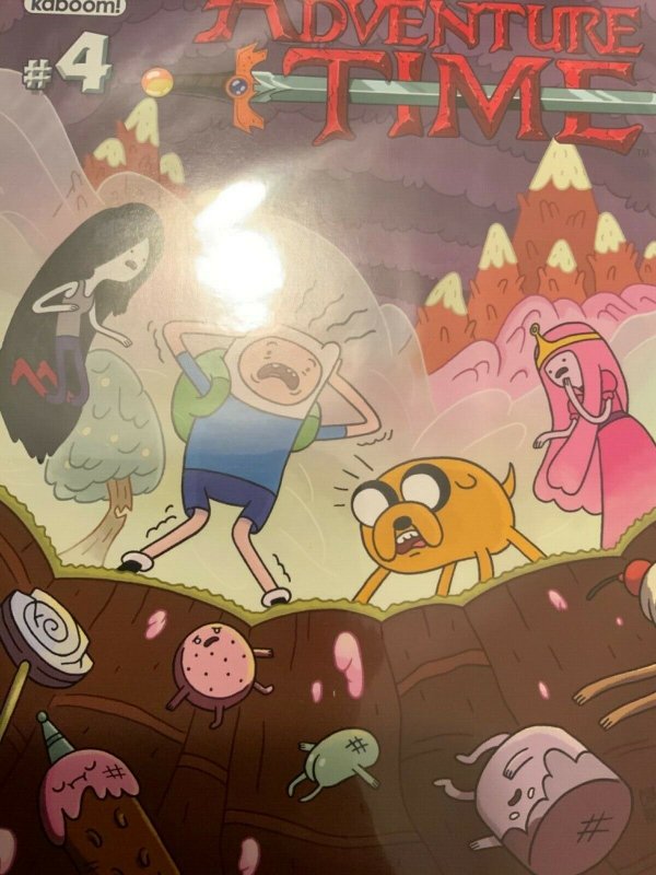 Adventure Time #4 COVER A NM 2012 RARE COVER.