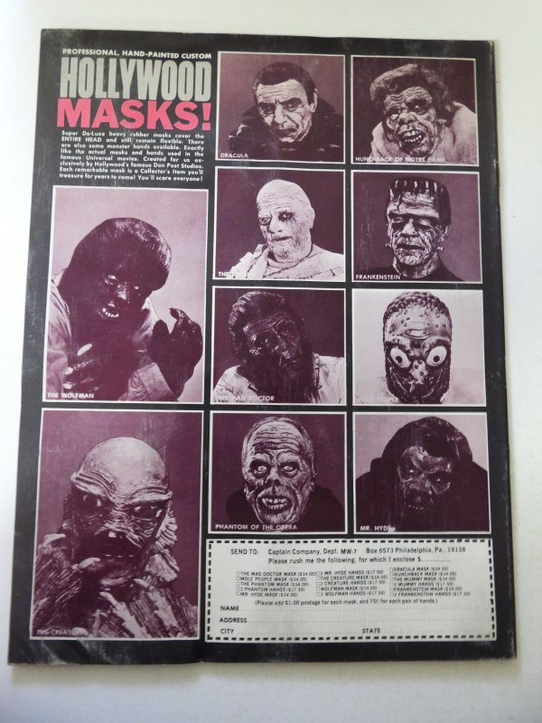 Monster World #7 (1966) VG+ Condition