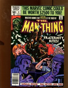 Man Thing #6 - Animal House! (8.0) 1980 COMBINE SHIPPING