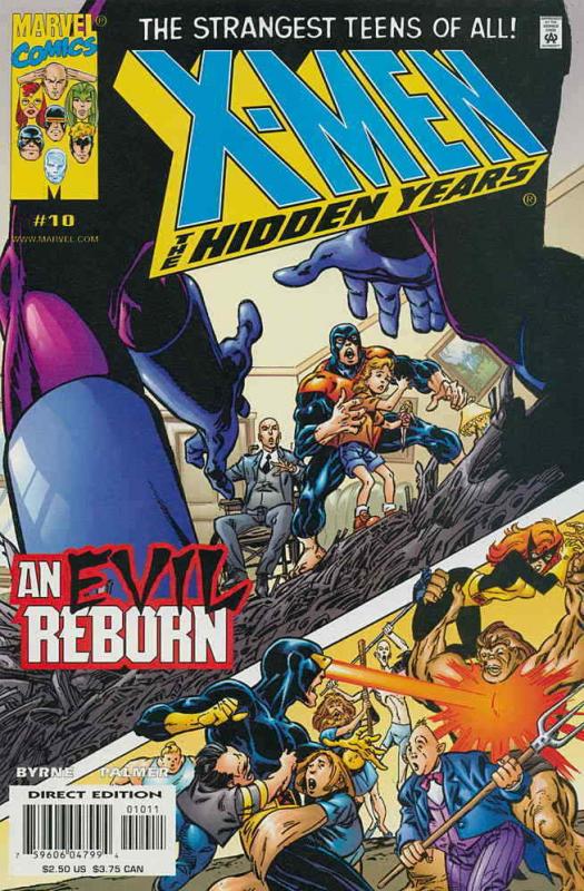 X-Men: The Hidden Years #10 VF/NM; Marvel | save on shipping - details inside