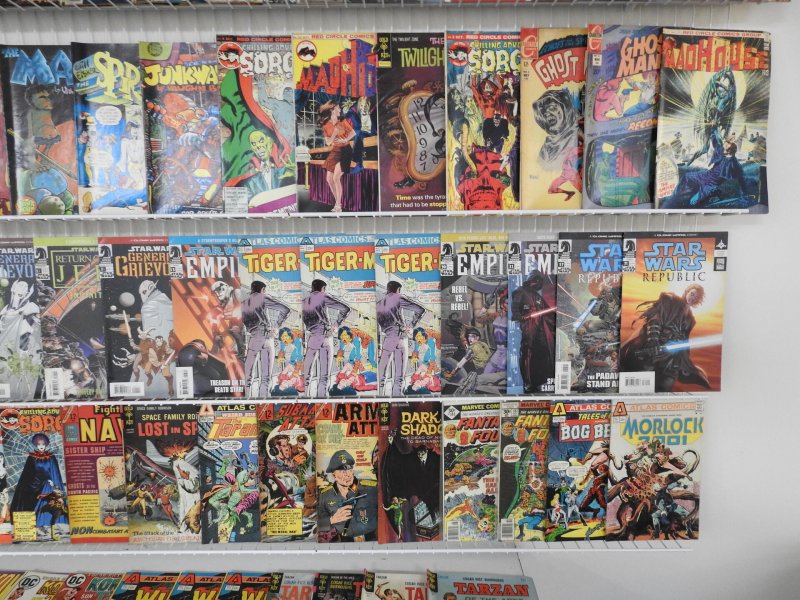 Huge Lot 160+ Comics W/ EC Reprints, Star Wars, Fantastic Four +More Avg FN Cond