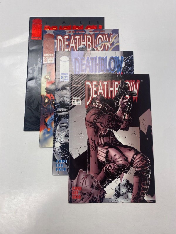 4 Deathblow IMAGE comic books #1 2 5 6 54 LP1