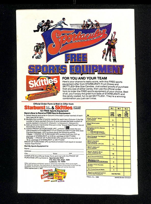 Uncanny X-Men #211 FN+ 6.5 Mutant Massacre Tie-in!