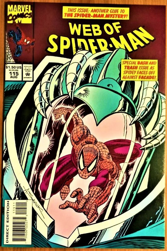 WEB OF SPIDER-MAN #115 Marvel Comics AUG 1994 Mint