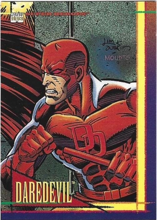 1993 Marvel Universe #63 Daredevil