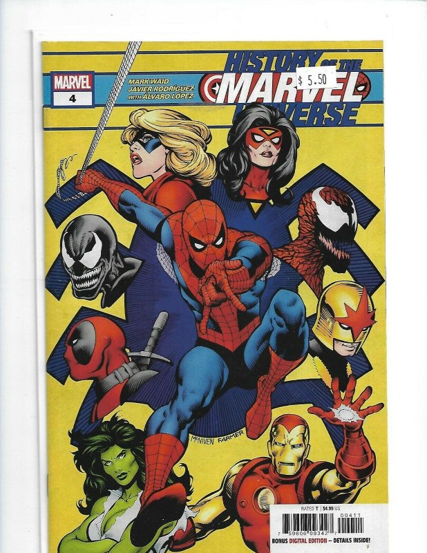 History of the Marvel Universe 4a NM 2019 nw05