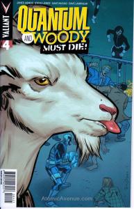 Quantum & Woody Must Die #4B VF; Valiant Comics | save on shipping - details ins