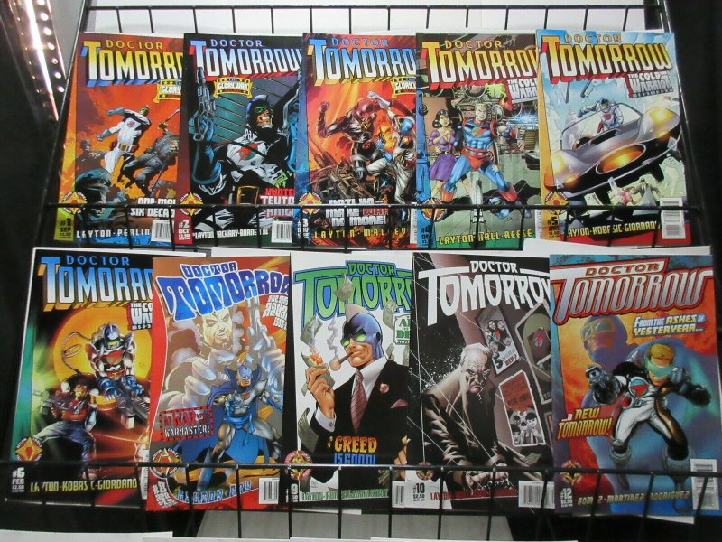 Doctor Tomorrow (Valiant 1997) #1-6, 8-10, 12 Bob Layton's Time Travel Commando 