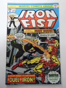 Iron Fist #1 (1975) VG/FN Condition! MVS intact!