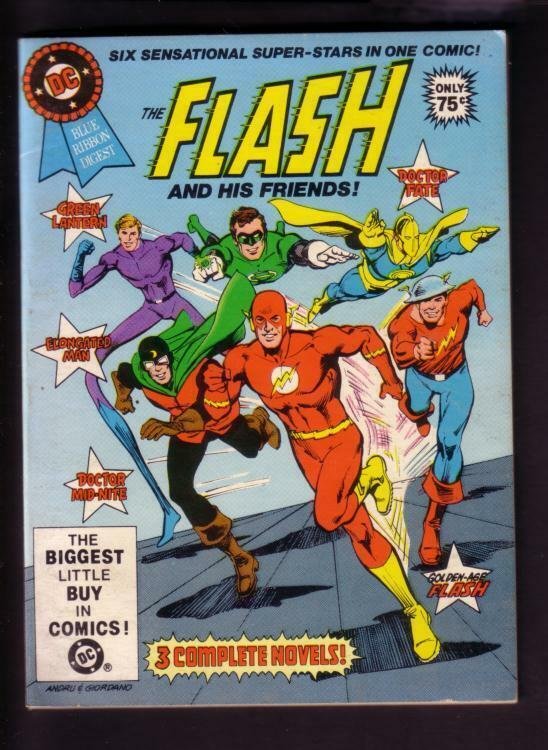 THE FLASH DIGEST #24 1981- THE FLASH-GREEN LANTERN-FATE- VF