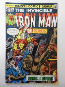 Iron Man #82 (1976) VG+ Condition MVS intact! moisture stain