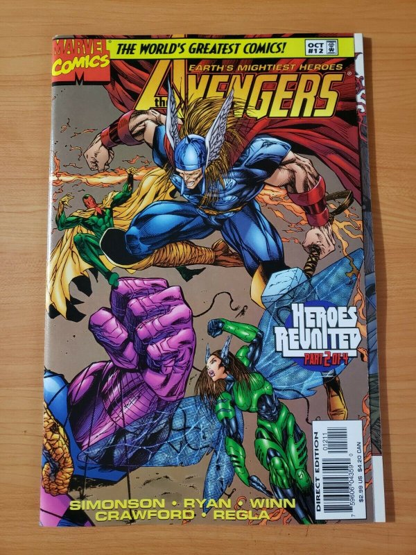 The Avengers v2 #12 ~ NEAR MINT NM ~ (1997, Marvel Comics) 