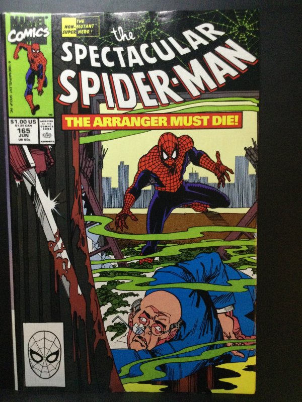 The Spectacular Spider-Man #165 Direct Edition (1990)