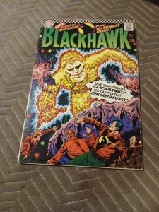 Blackhawk #222, Blackhawk Naked Energy, July 1966 Silver Age Scifi Story