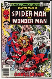 Marvel Team-Up #78 (1979) Wonder Man