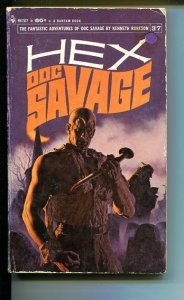 DOC SAVAGE-HEX-#37-ROBESON-VG-JAMES BAMA COVER-1ST EDITION VG
