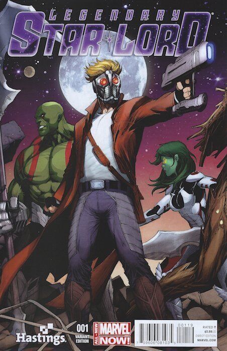 Star-Lord #1 Animation Variant Cover [Marvel Comic