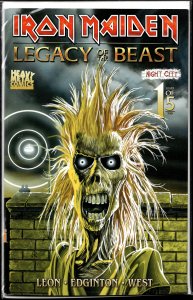 Iron Maiden: Legacy of the Beast - Night City #1 San Diego Comic Con Cover A ...