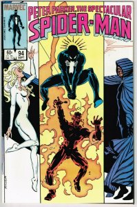 Spectacular Spider-Man #94 (1976) - 9.0 VF/NM *Cloak and Dagger/Silvermane*