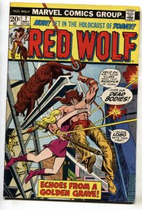 Red Wolf  #7 1973- Marvel bronze age comic Thomas Thunderhead