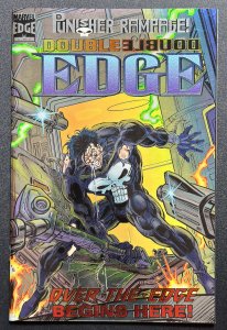 Double Edge: Alpha #1 (1995) Punisher/Rampage Chromium CVR - NM!