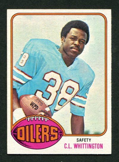 Topps Houston Oilers Sports Trading Cards