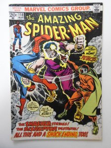 The Amazing Spider-Man #118 (1973) VG Cond! Centerfold detached bottom staple