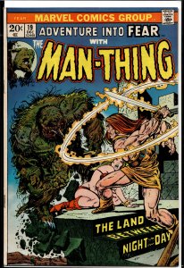 Adventure Into Fear #19 (1973) [Key Issue]