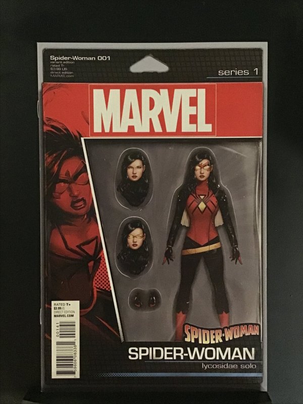 Spider-woman #1 Action Figure Cvr